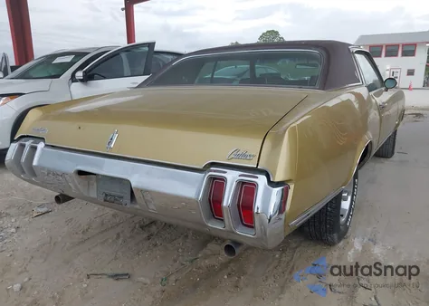 1970 Oldsmobile Cutlass Supreme from USA, damaged, VIN 342570E165987